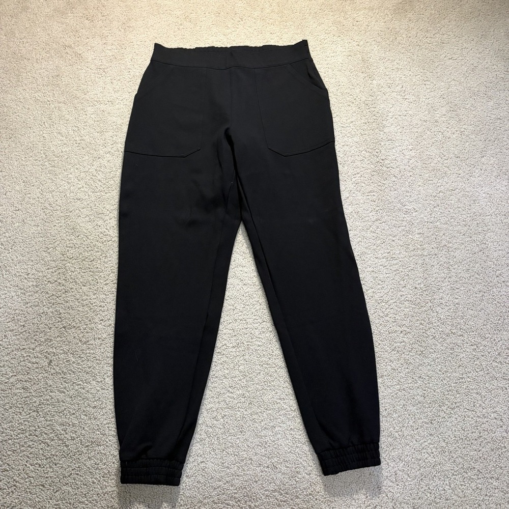 Spanx The Perfect Pant Joggers Women's Large Black 20350R